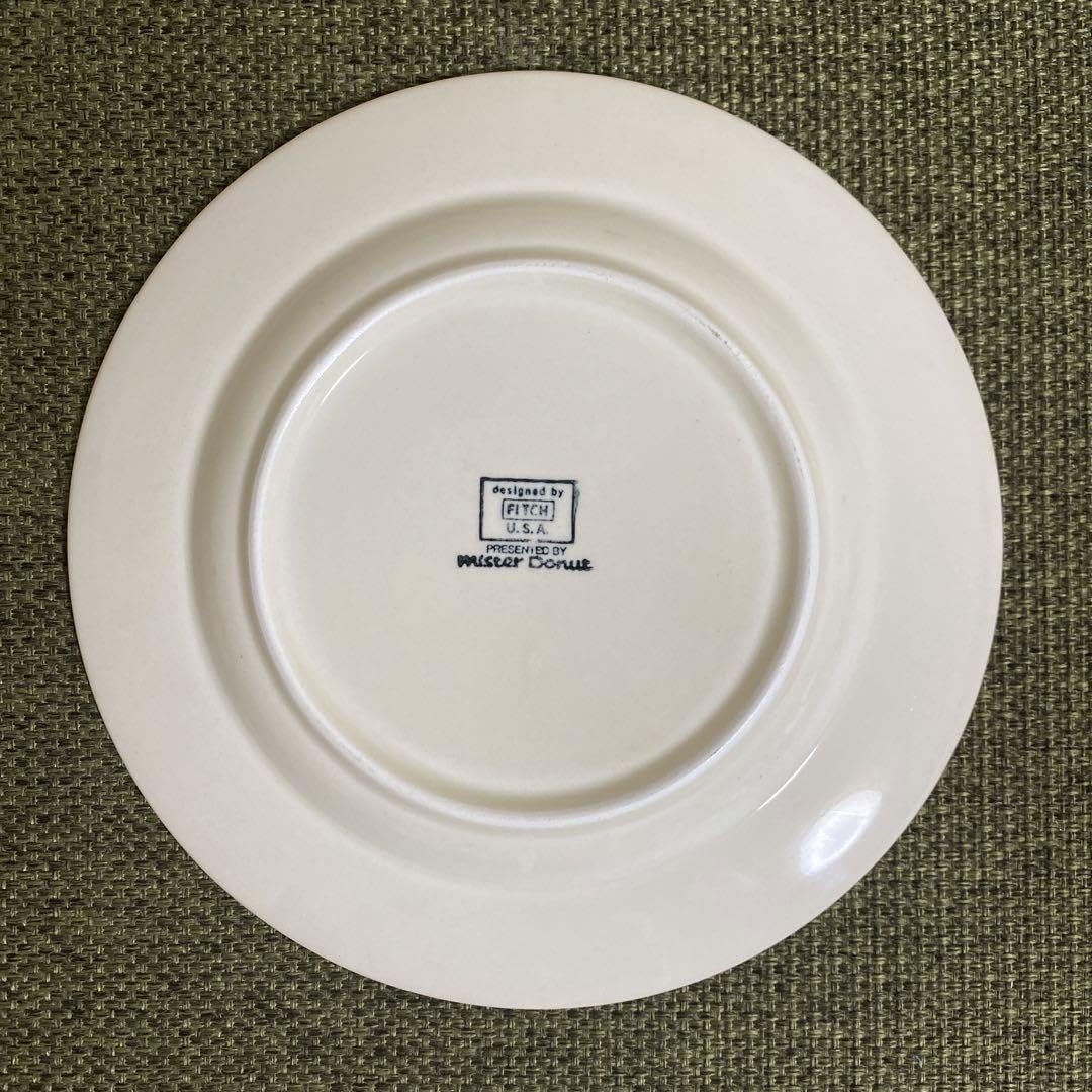 Amazon.co.jp: fitch usa ミスタードーナツ コラボ 皿 ボウル セット